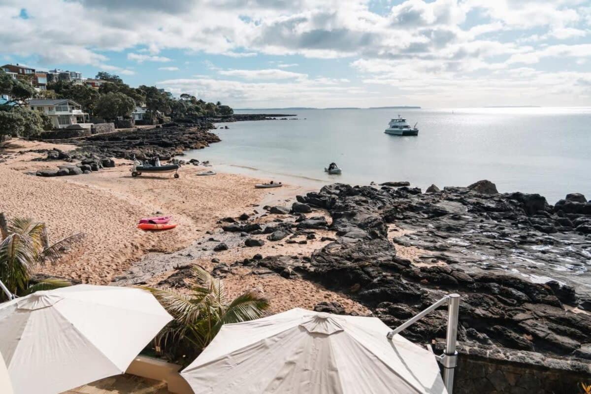 Takapuna Beachfront W Stunning Views أوكلاند المظهر الخارجي الصورة
